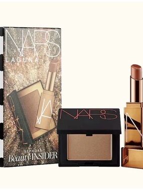 NARS Laguna Sephora Birthday Gift Set Bronzer & Lip Balm New